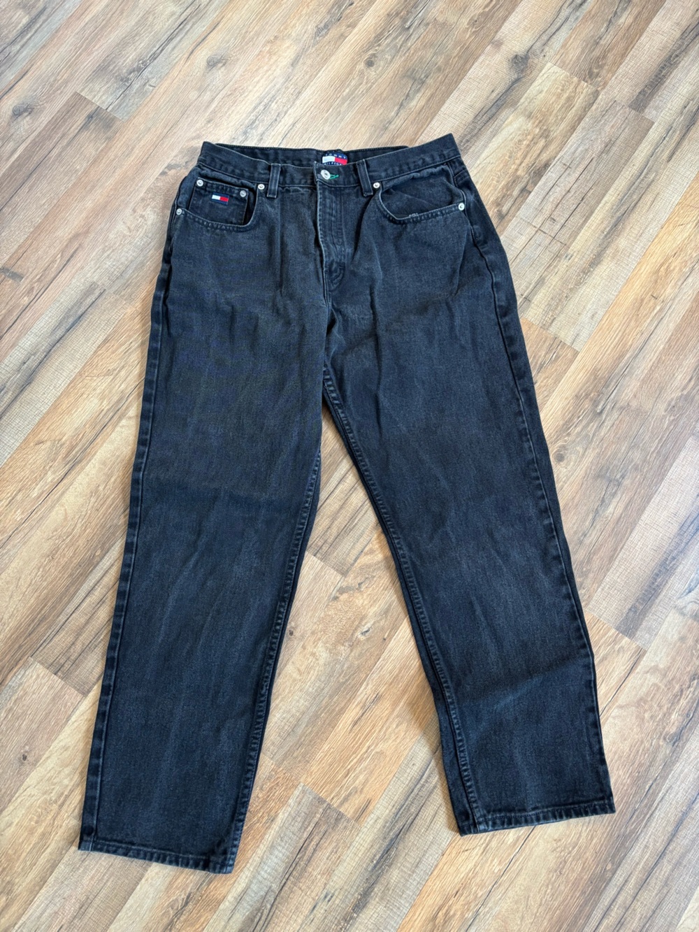 Tommy Hilfiger Vintage Woman’s Straight Black Jeans